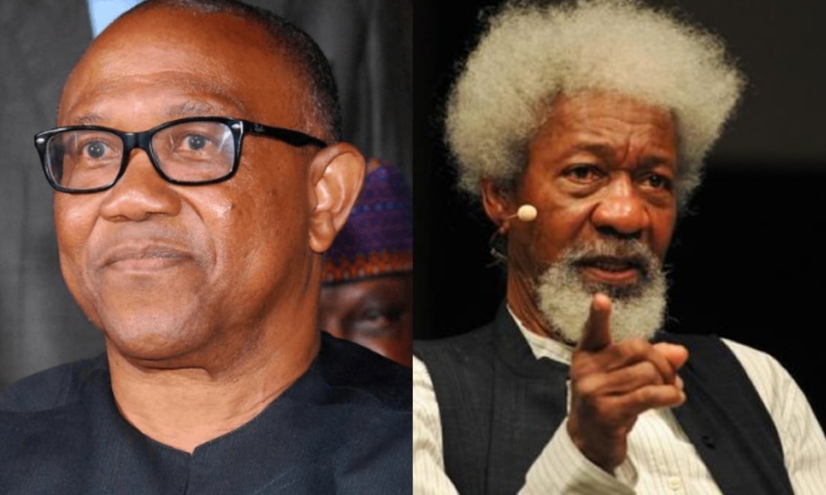 ‘I was very sad’ – Peter Obi replies Wole Soyinka on ‘fascist’ comment