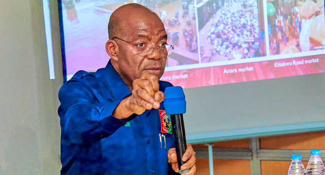 Gov Otti suspends all permanent secretaries, HoS