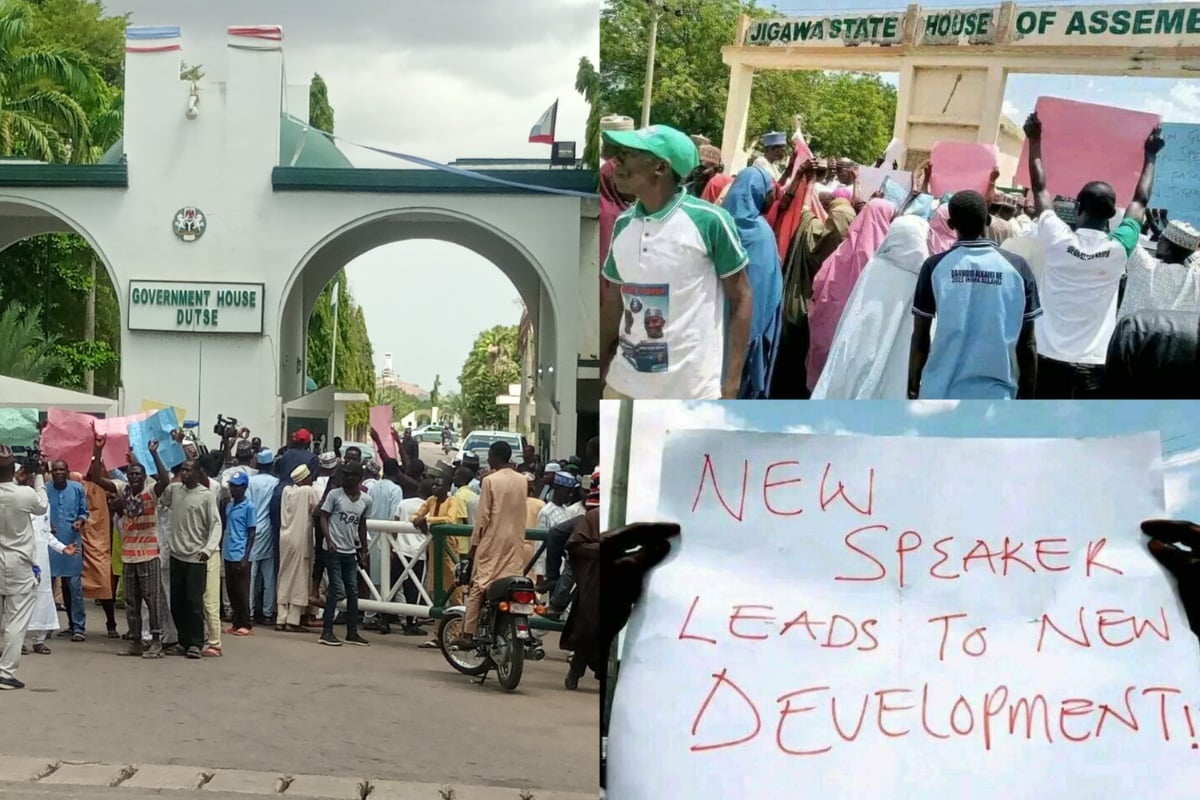 Jigawa 9th Assembly: APC supporters protest over alleged plan to impose Speaker