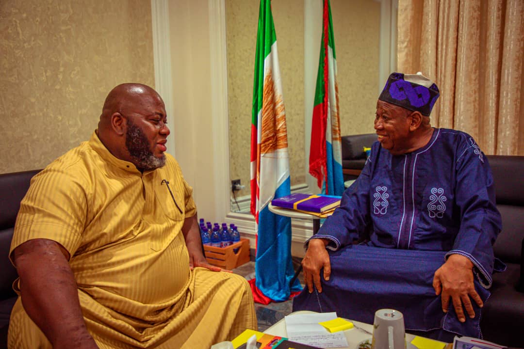 Ganduje hosts Asari Dokubo in Abuja [PHOTO]