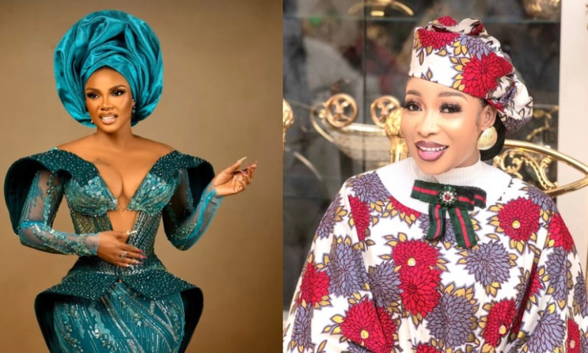 ‘You saw me and hid your face’ – Iyabo Ojo mocks Lizzy Anjorin for flying economy class [VIDEO]